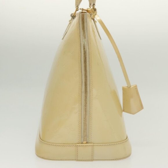 LOUIS VUITTON Monogram Vernis Alma GM Hand Bag Broncorail - Picture 4 of 16